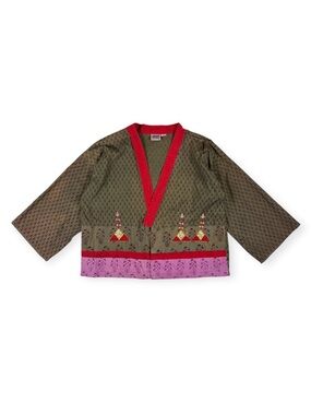 Dignity Not Charity Open Front Kimono Jacket